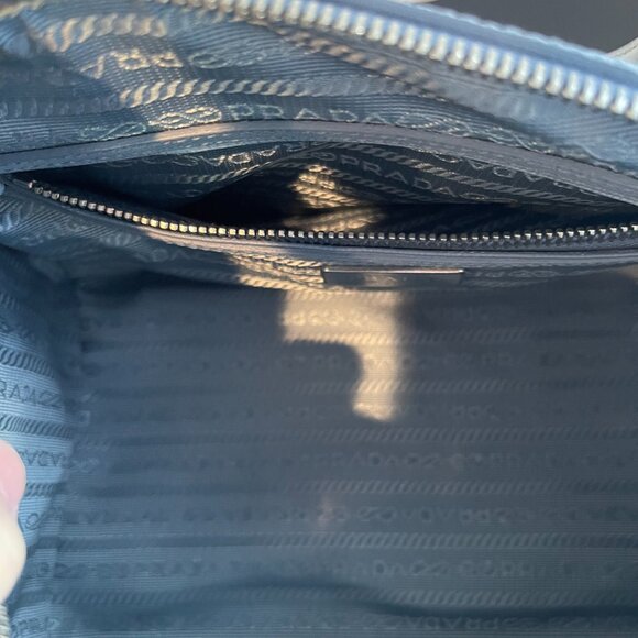 Prada Astrale Saffiano Lux Leather 2Way Bowling Bag - Preowned - Picture 7 of 13